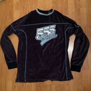 Gently Used Triple Five Soul Velour top size L